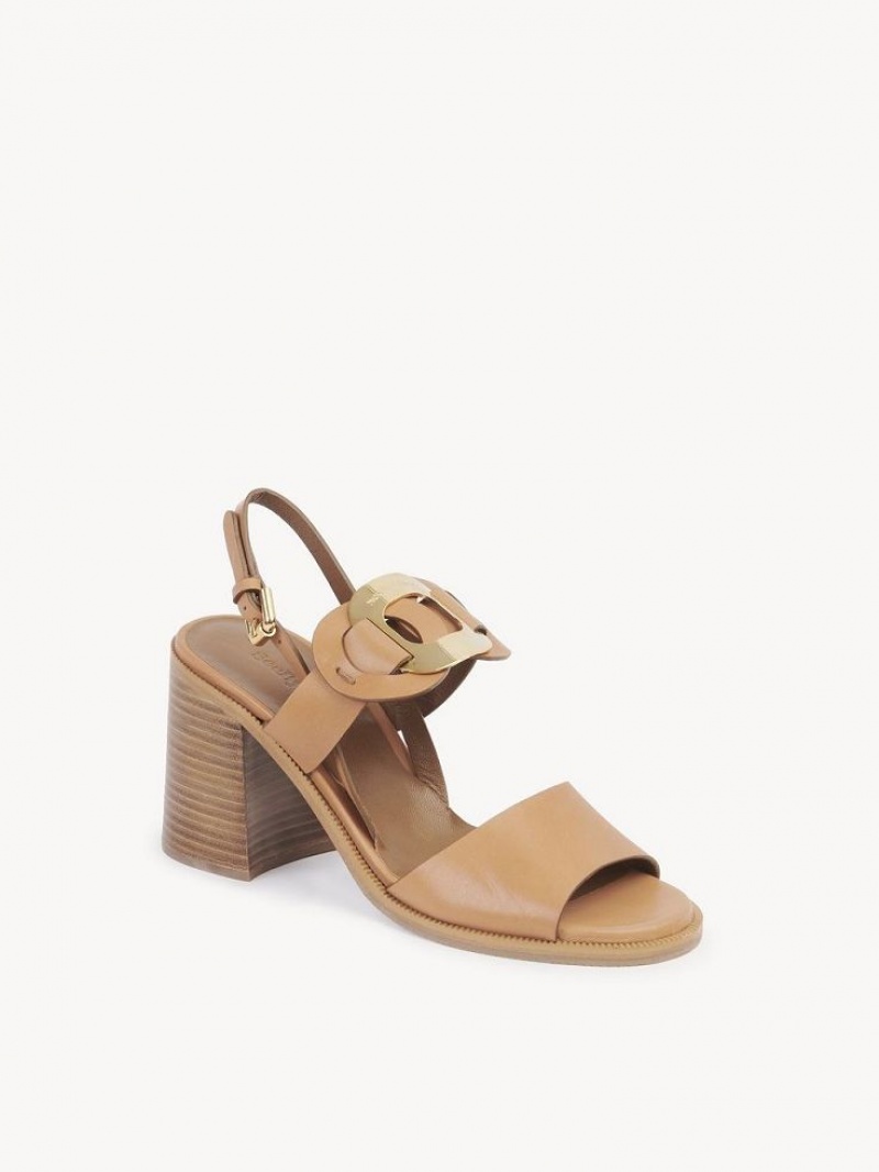 Cuoio Chloe Chany High-heel Sandals | CHE-SR14833