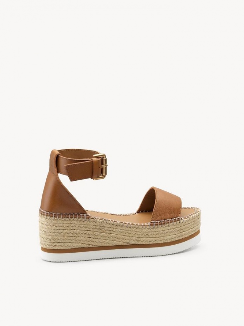 Cuoio Chloe Glyn Espadrille Sandals | CHE-SR14806