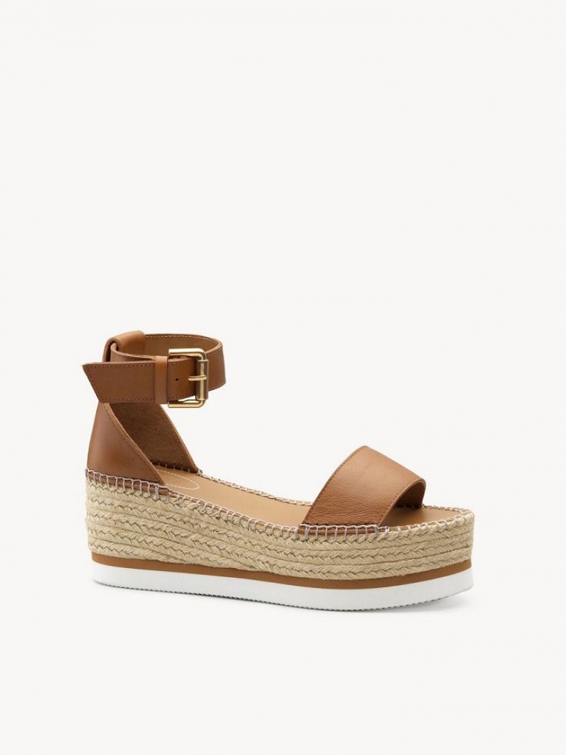 Cuoio Chloe Glyn Espadrille Sandals | CHE-SR14806