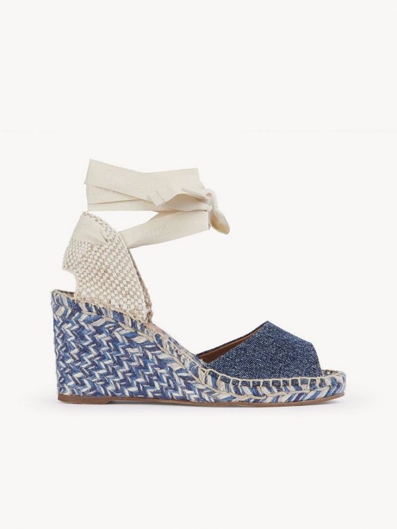 Denim Chloe Piia Espadrille | CHE-SR14150