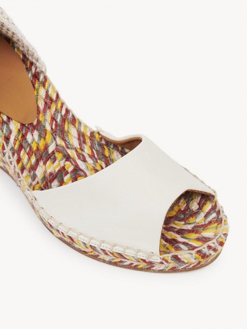 Eggshell Chloe Piia Espadrille | CHE-SR14149