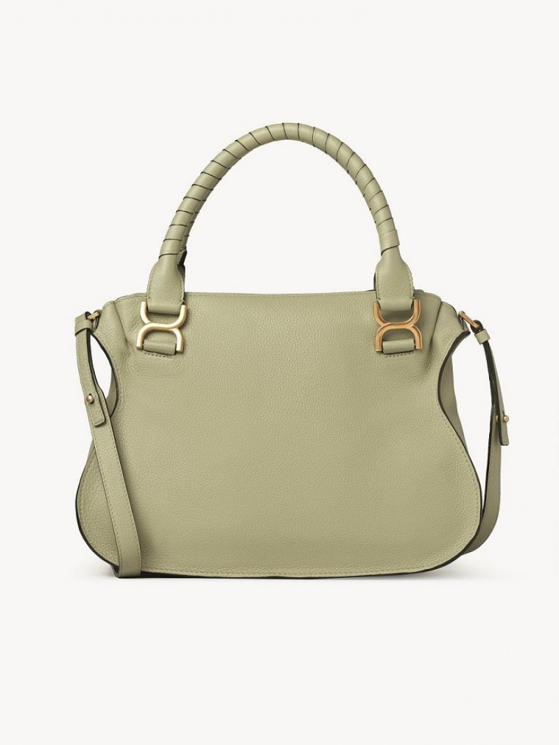 FADED GREEN Chloe Marcie Double Carry Crossbody Bags | CHE-SR13538