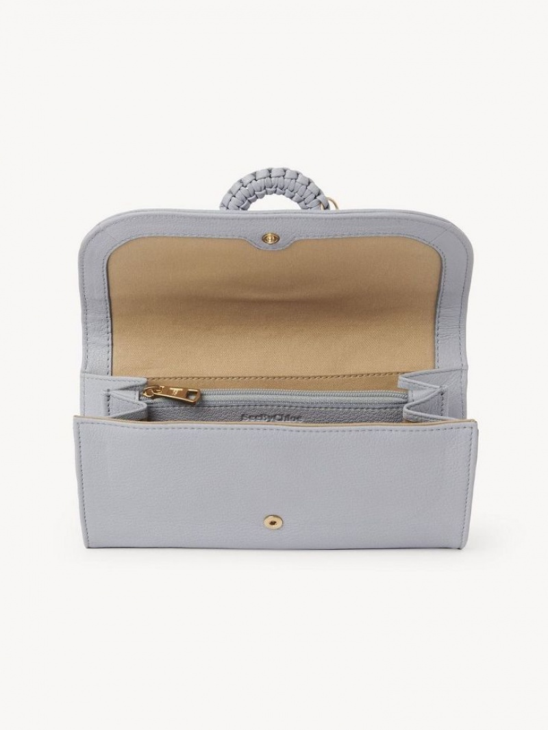 GRACEFUL BLUE Chloe Hana Long Wallets | CHE-SR14911