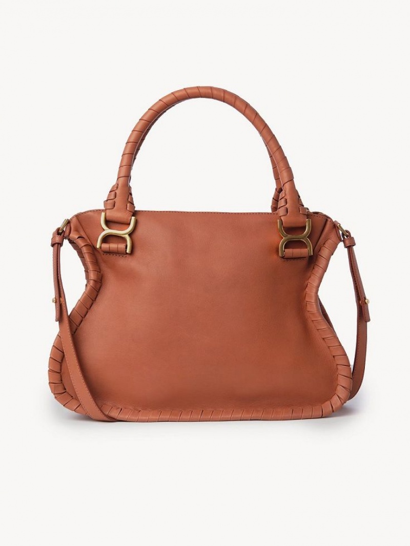 HENNA ORANGE Chloe Marcie Double Carry Crossbody Bags | CHE-SR13480