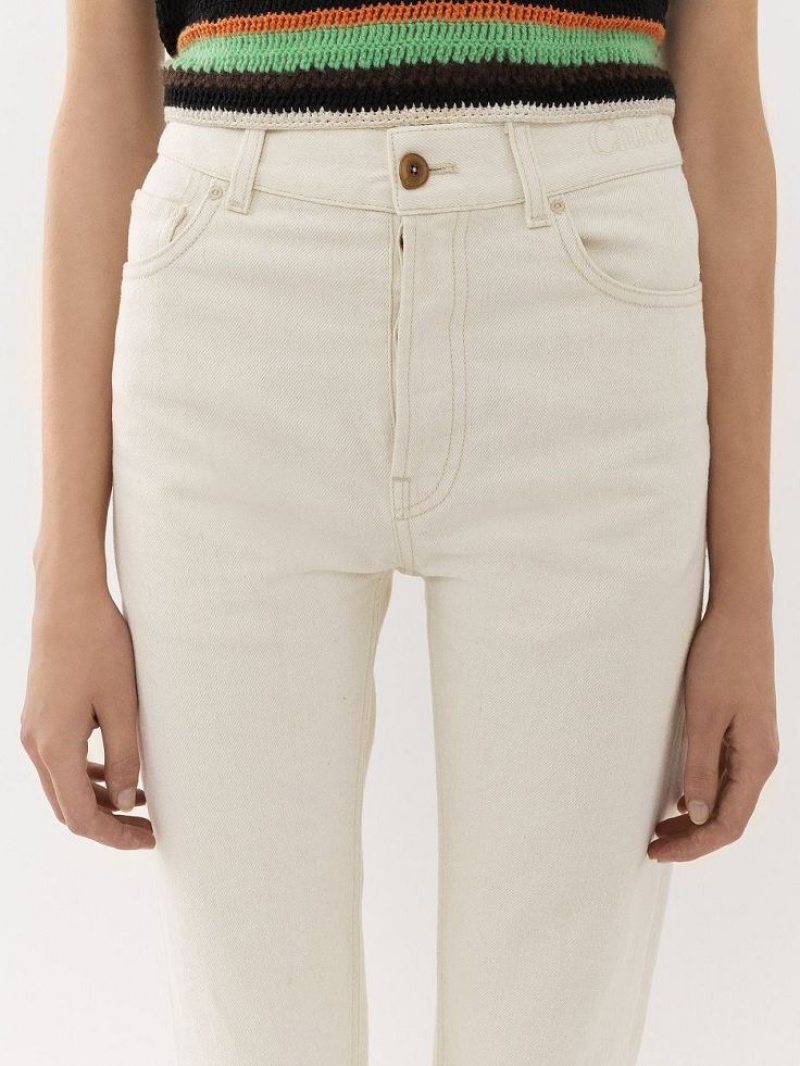 Iconic Milk Chloe Semeru Straight-leg Jeans | CHE-SR13996