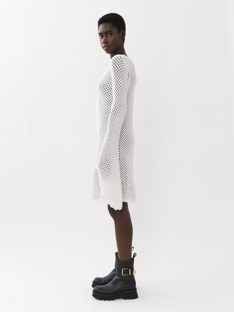 Iconic Milk Chloe Short Tunic Knitwear | CHE-SR13934