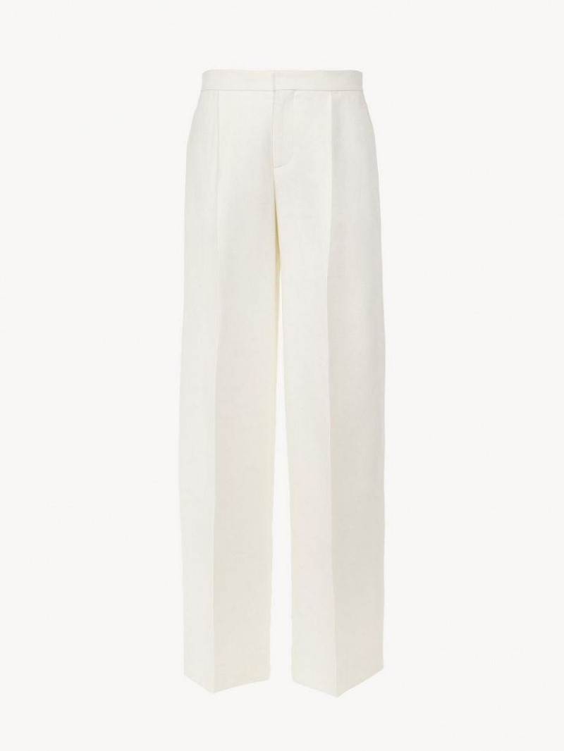 Iconic Milk Chloe Wide-leg Pants | CHE-SR13987