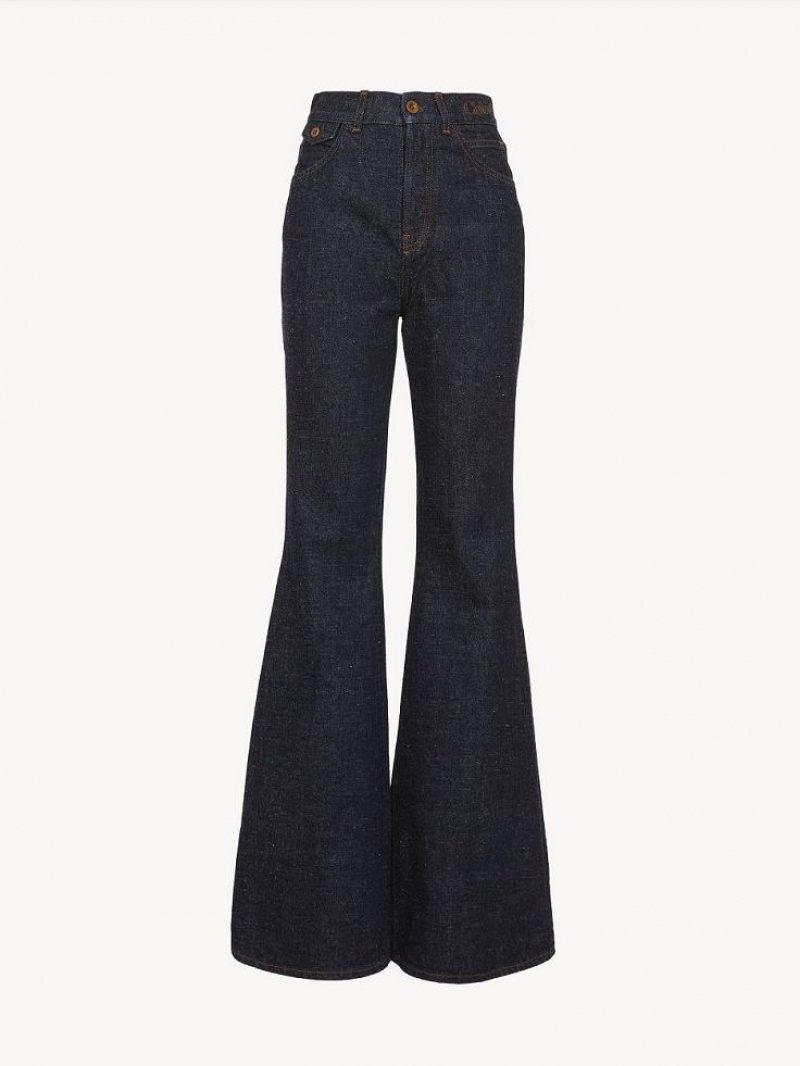 Iconic Navy Chloe Flare Jeans | CHE-SR13970