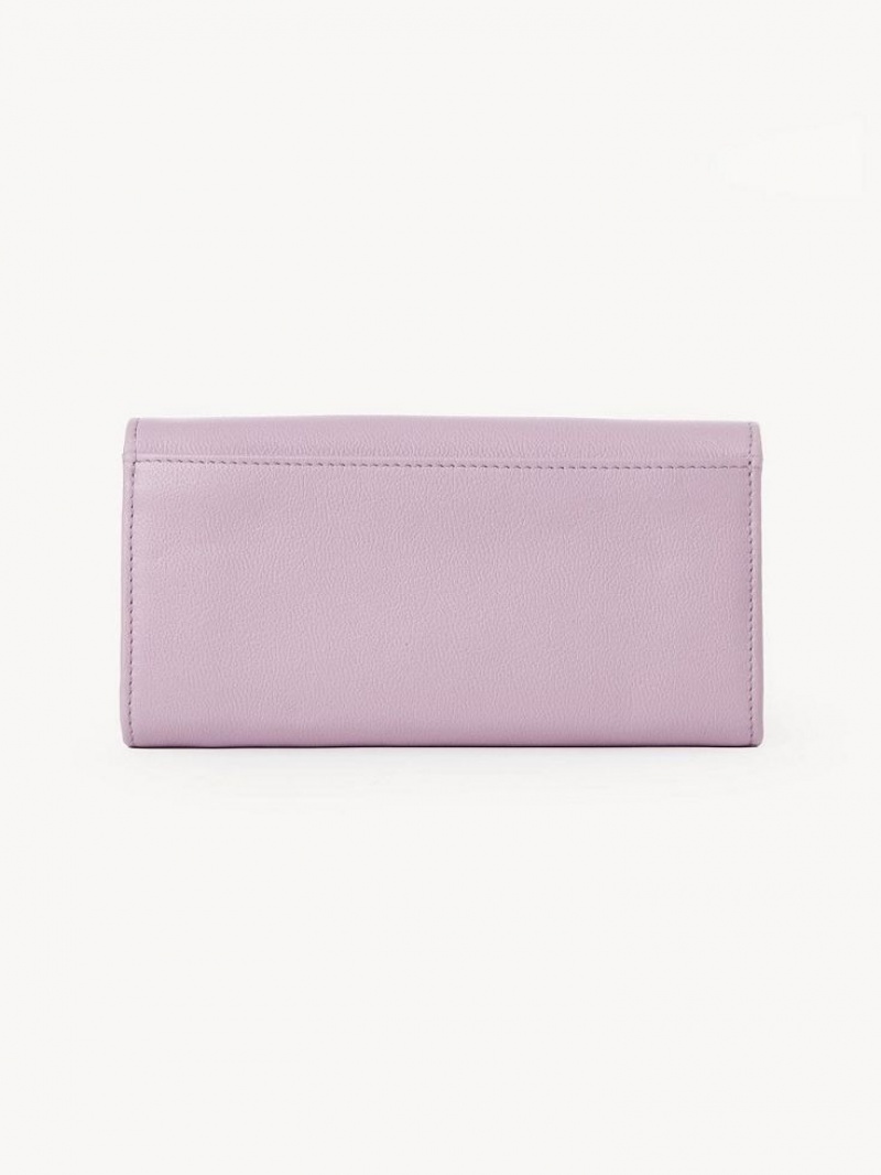 LAVENDER MIST Chloe Lizzie Long Wallets | CHE-SR14920