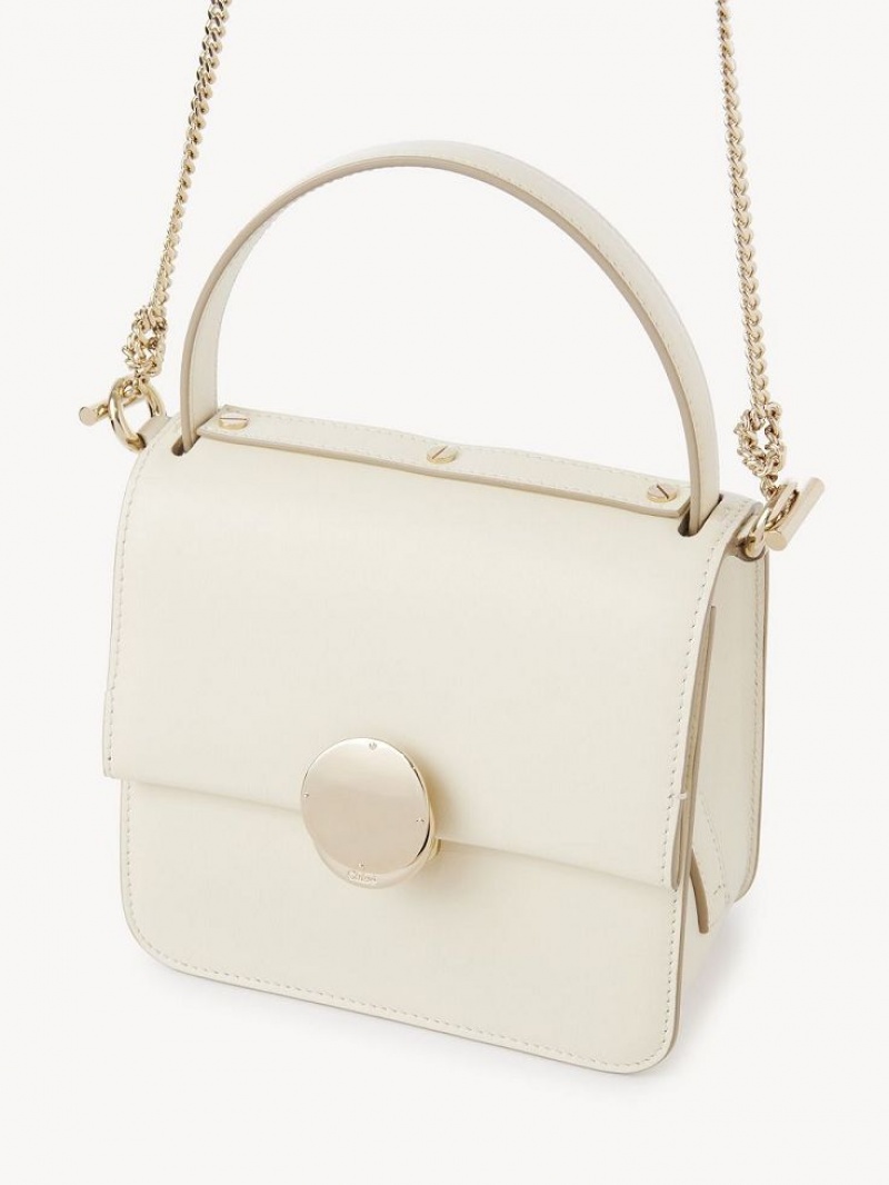 MISTY IVORY Chloe Penelope Small Top Handle Shoulder Bags | CHE-SR13449