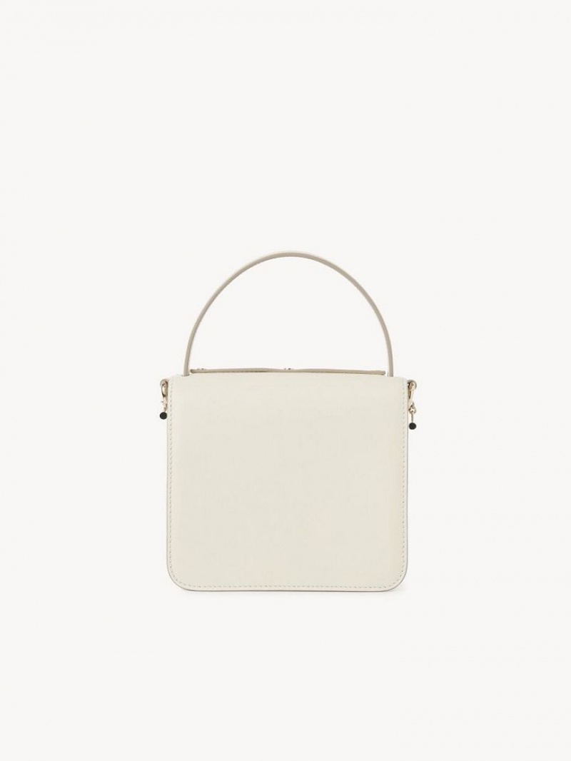 MISTY IVORY Chloe Penelope Small Top Handle Shoulder Bags | CHE-SR13449