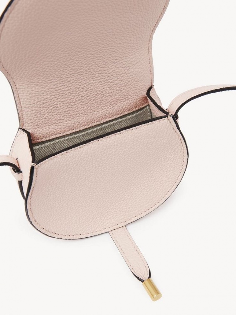 PALE BLUSH Chloe Marcie Nano Crossbody Bags | CHE-SR13475