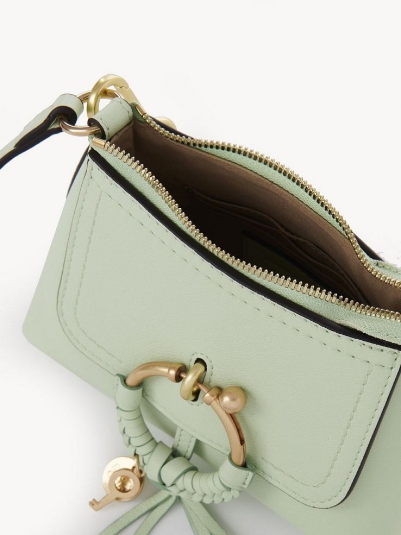 PASTEL GREEN Chloe Joan Mini Shoulder Bags | CHE-SR14687