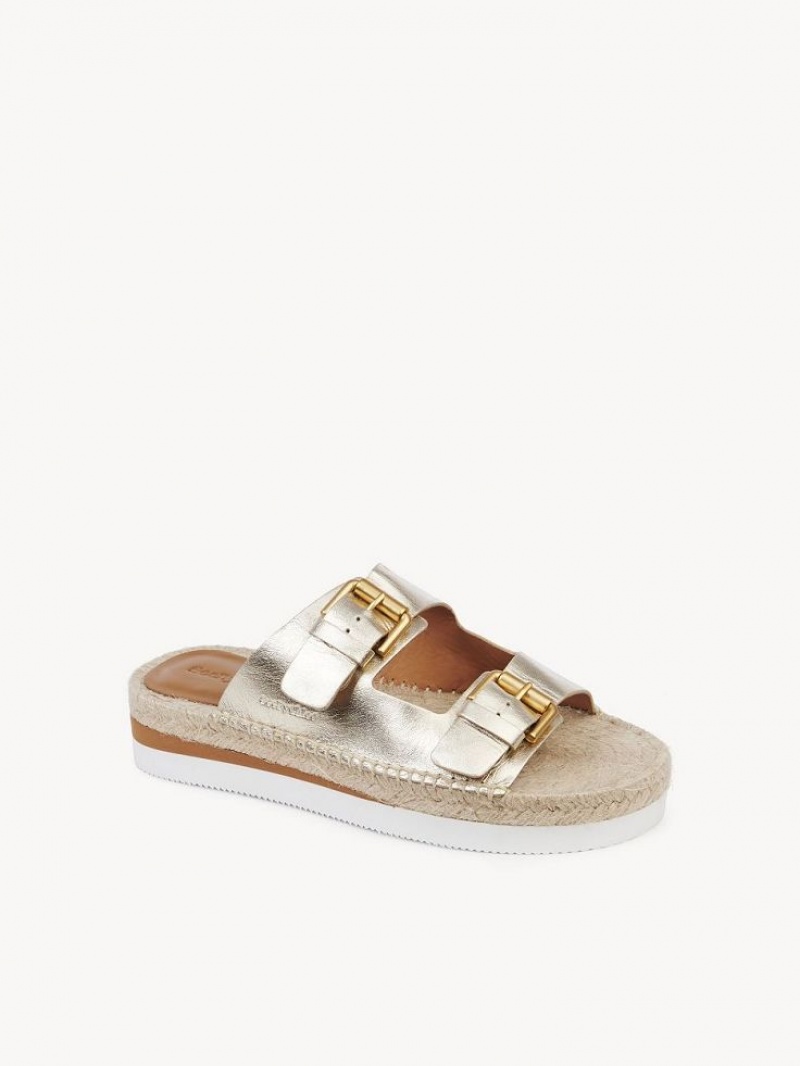 PLATINO Chloe Glyn Platform Espadrille Sandals | CHE-SR14802