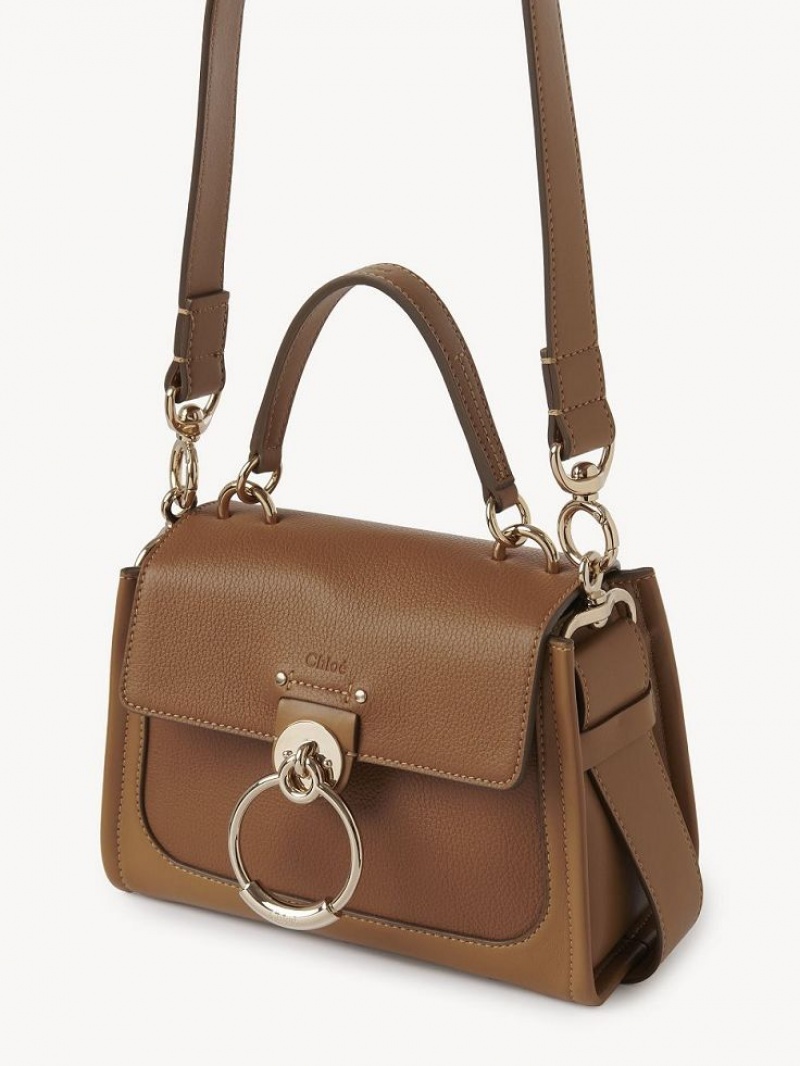 POTTERY BROWN Chloe Mini Tess Day Crossbody Bags | CHE-SR13599