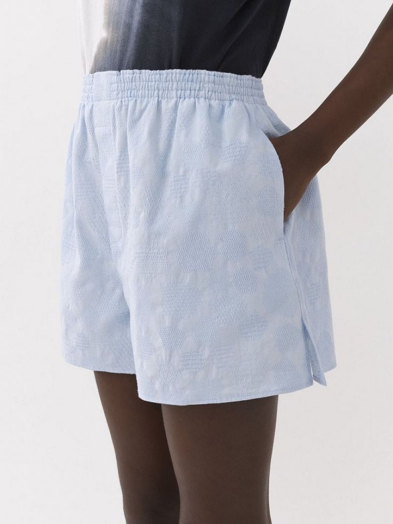 PURE BLUE Chloe Boxer Shorts | CHE-SR14006