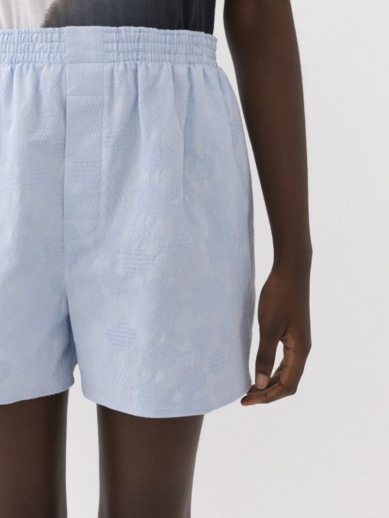 PURE BLUE Chloe Boxer Shorts | CHE-SR14006