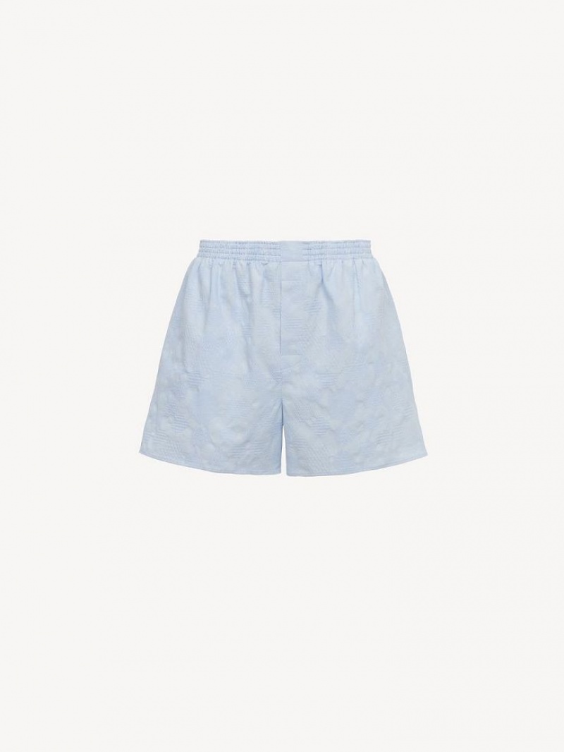 PURE BLUE Chloe Boxer Shorts | CHE-SR14006