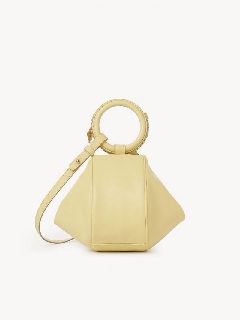 PURE YELLOW Chloe Hana Wristlet Crossbody Bags | CHE-SR14718