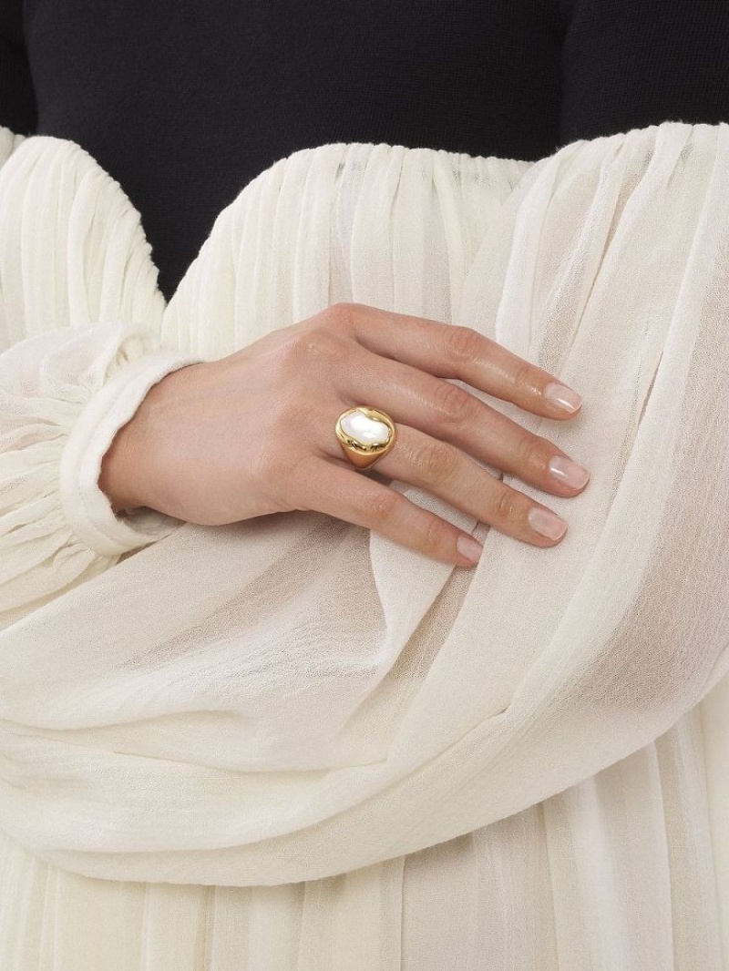 Pearl Chloe Sybil Rings | CHE-SR14450