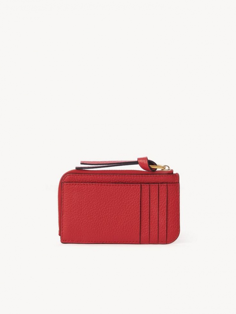 Red Flame Chloe Marcie Small Coin Purses | CHE-SR14316