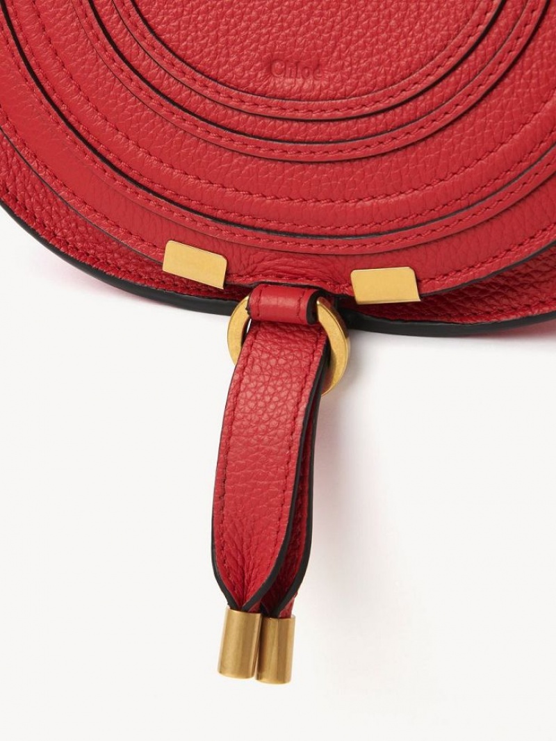 Red Flame Chloe Marcie Small Crossbody Bags | CHE-SR13488