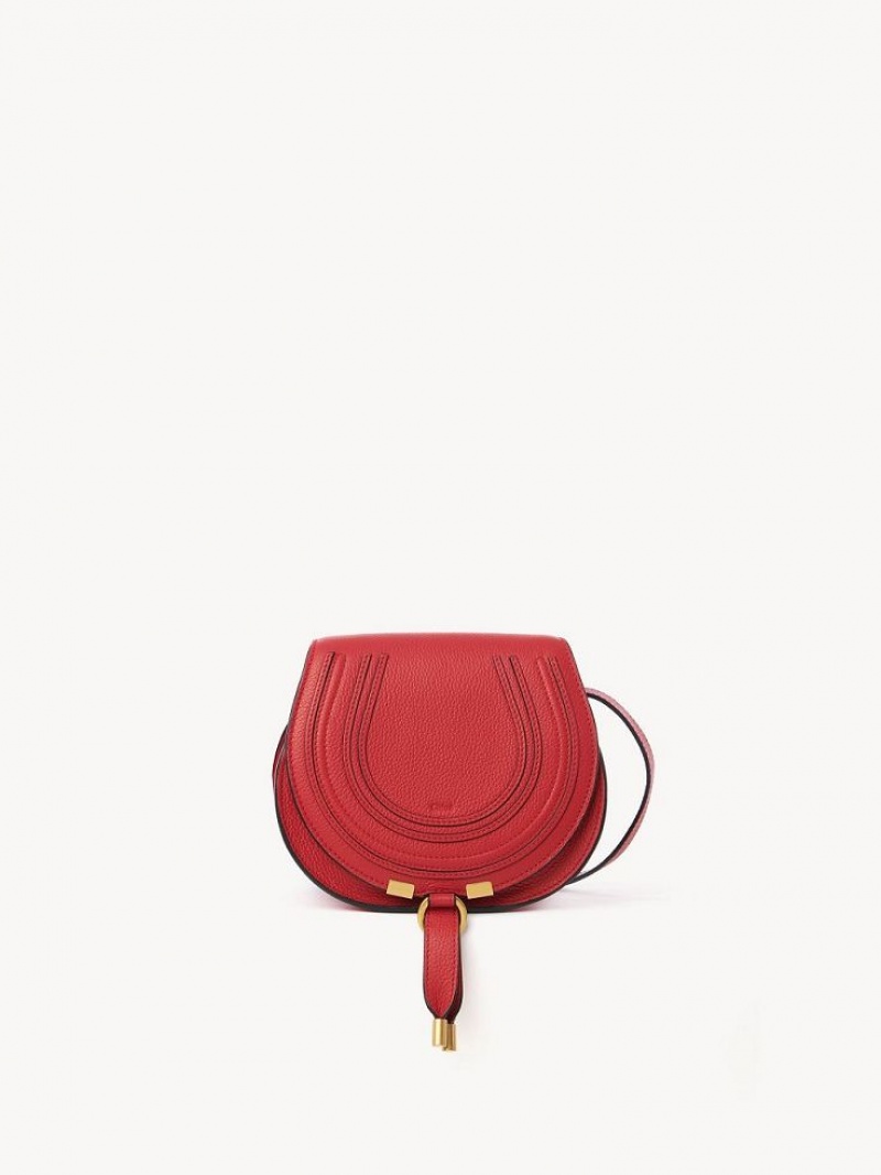 Red Flame Chloe Marcie Small Crossbody Bags | CHE-SR13488