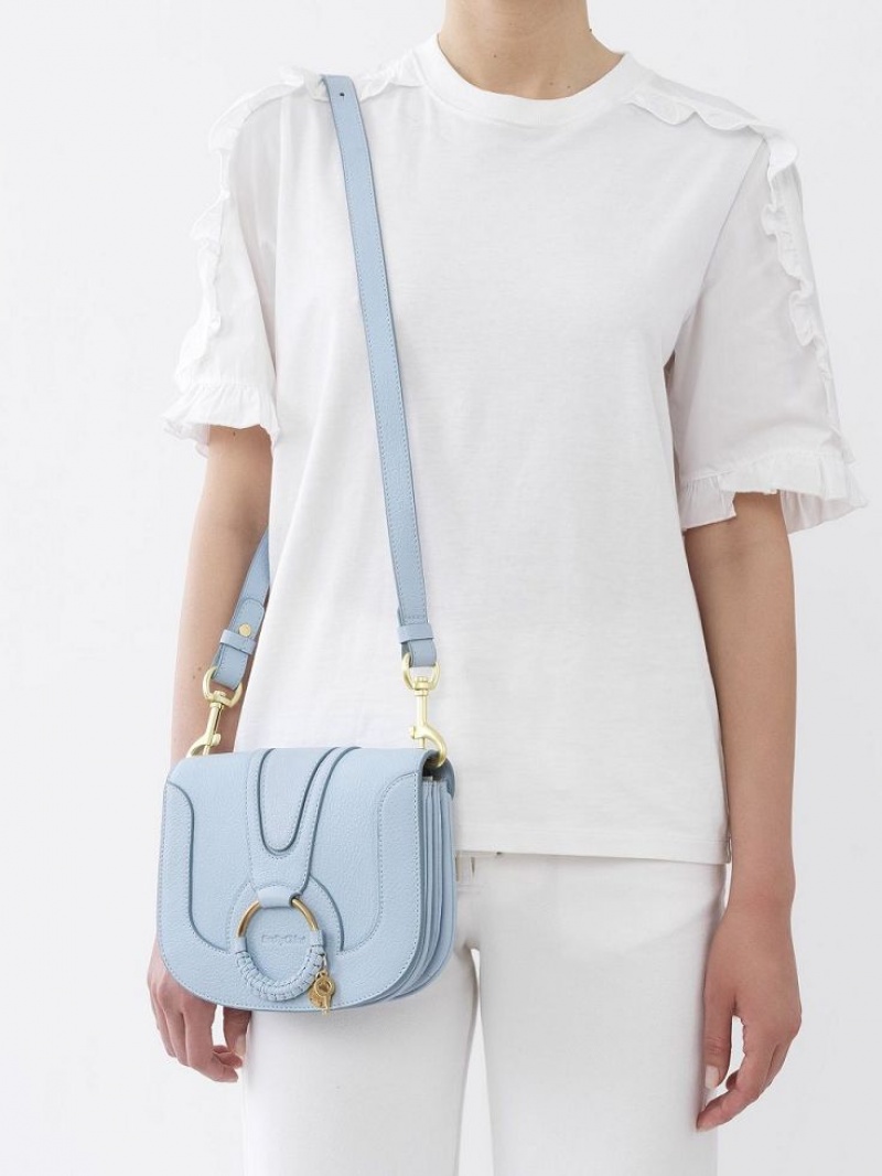 SOFTY BLUE Chloe Hana Shoulder Bags | CHE-SR14683