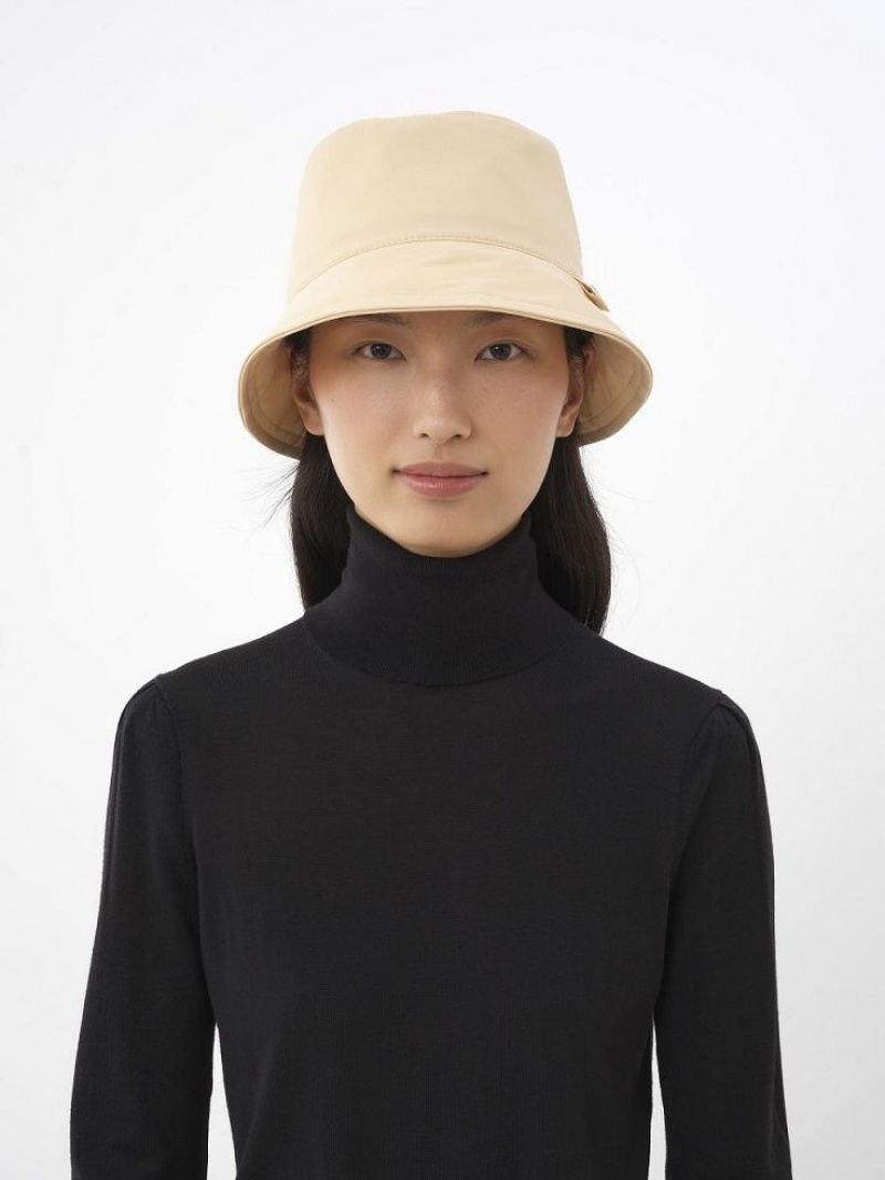 SOFT KHAKI Chloe Romy Bucket Hats | CHE-SR14476