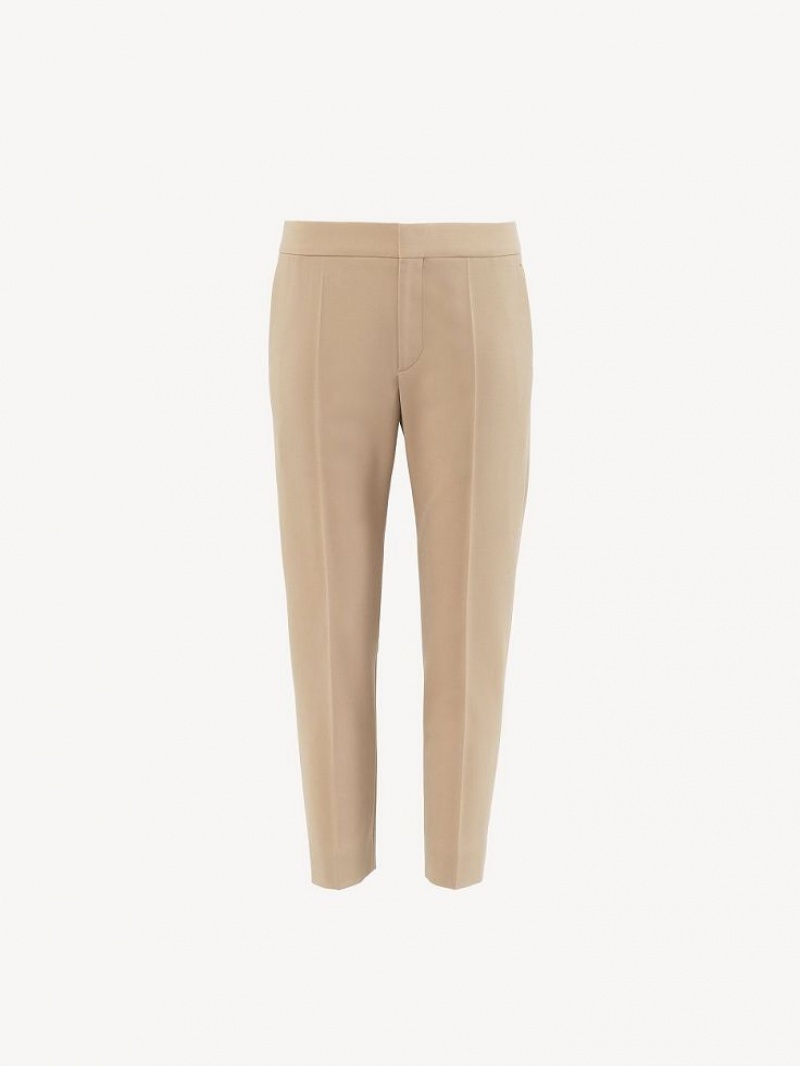 SOFT TAN Chloe Cropped Suiting | CHE-SR14047