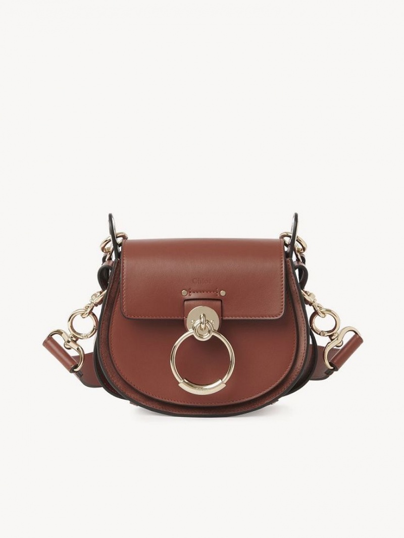 Sepia Brown Chloe Small Tess Crossbody Bags | CHE-SR13522