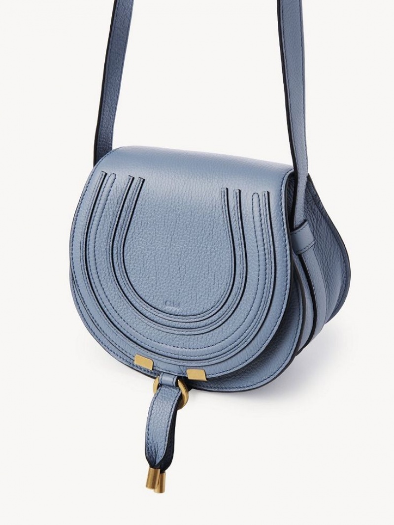 Shady Cobalt Chloe Marcie Small Crossbody Bags | CHE-SR13496