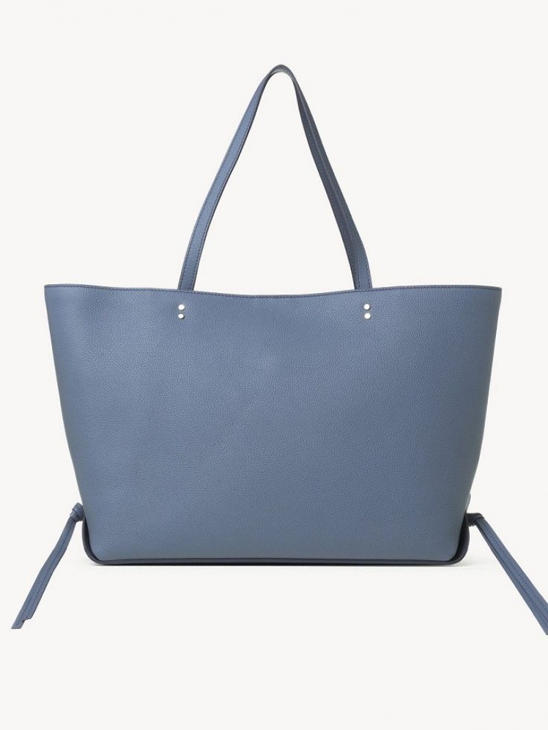 Shady Cobalt Chloe Sense Medium East-west Shoulder Bags | CHE-SR13454