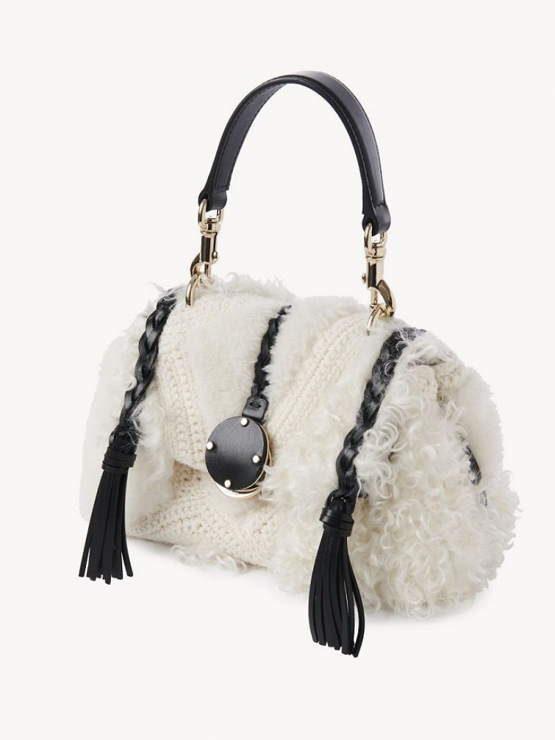 Snow White Chloe Penelope Soft Shoulder Mini Bags | CHE-SR13707