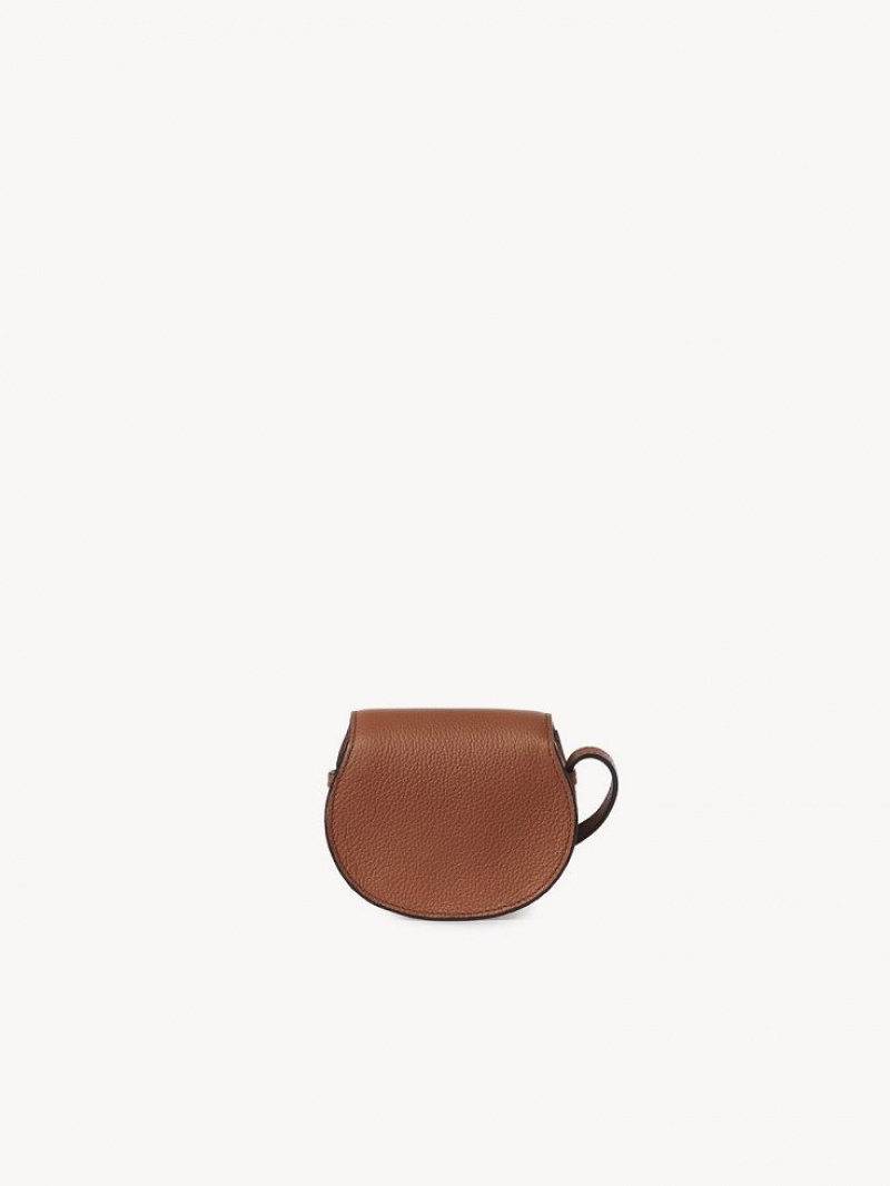 Tan Chloe Marcie Nano Saddle Mini Bags | CHE-SR13684