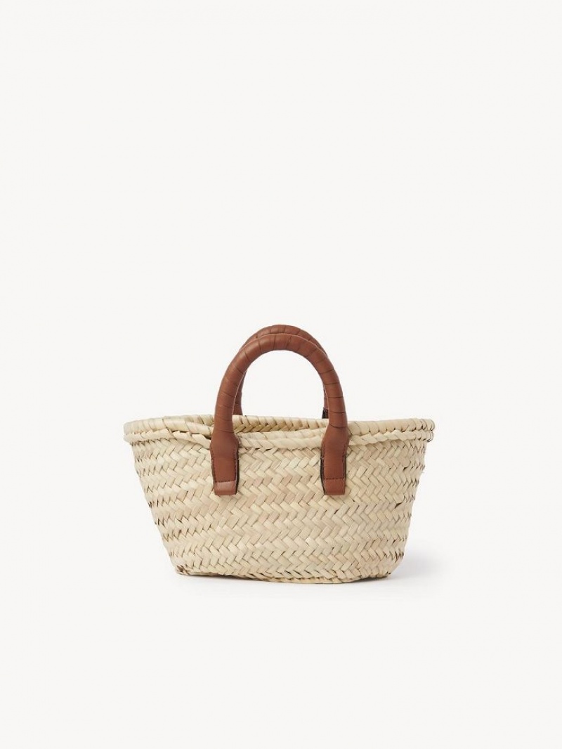 Tan Chloe Mini Marcie Baskets | CHE-SR13637