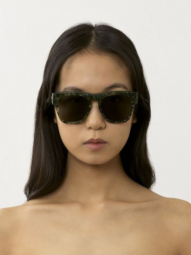 VEGETAL GREEN Chloe Gayia Sunglasses | CHE-SR14580