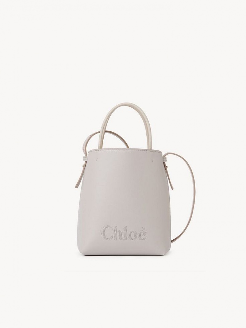 WILD GREY Chloe Sense Micro Shoulder Bags | CHE-SR13405