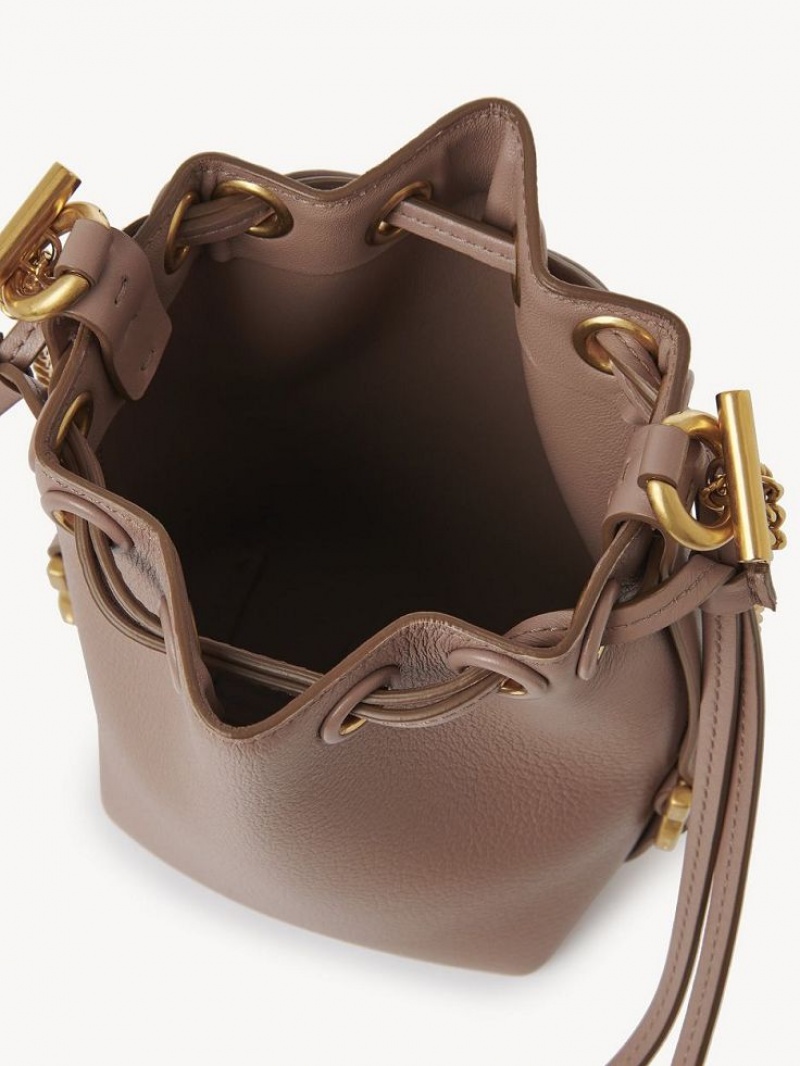 WOODROSE Chloe Marcie Micro Bucket Crossbody Bags | CHE-SR13613