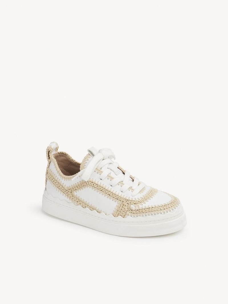 White Chloe Lauren Sneakers | CHE-SR14191