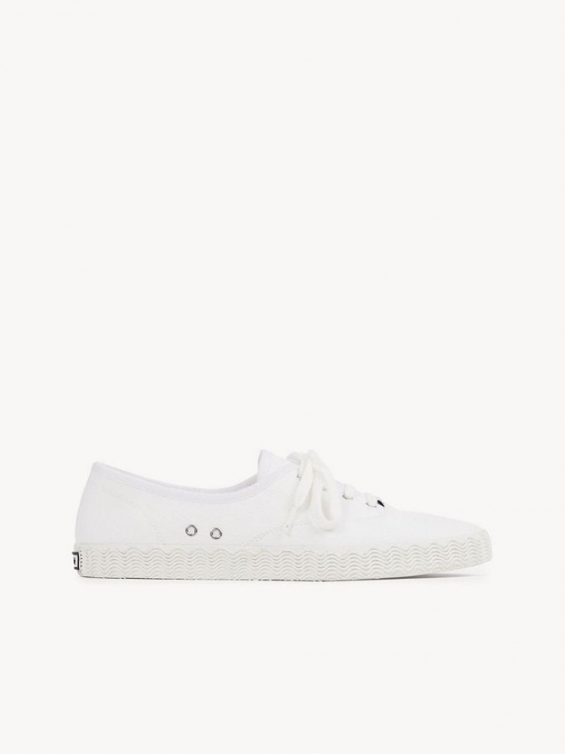 White Chloe Robyn Sneakers | CHE-SR14189